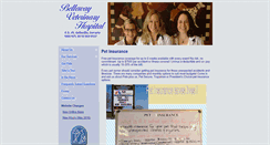 Desktop Screenshot of bellewayvet.com